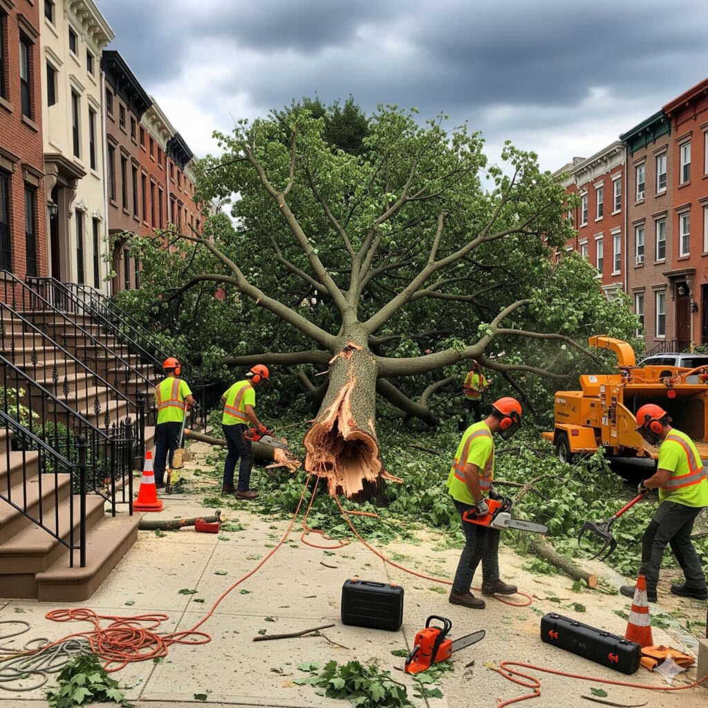 storm damage cleanup hoboken